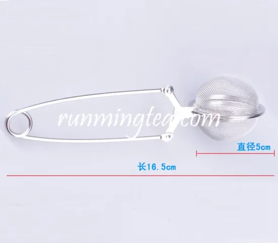 Long Handle Stainless Steel Tea Strainer Ball