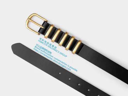 Fashion Focus Versatile Pin Buckle OEM Shaping Brand Personalit