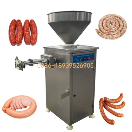 Full Automatic Sausage Stuffer and Tying Machine for Salami Production