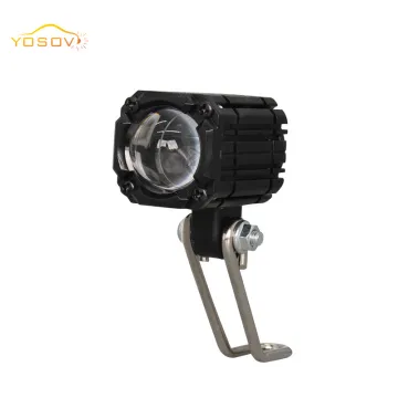 Yosovlamp Super Bright Motorcycle Mirror Spotlight LED Lens Headlight Wholesale