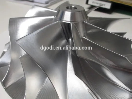cnc machining stainless steel blower impeller