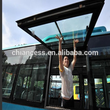 DIY polycarbonate products awnings and windows as train and bus of pc sheet