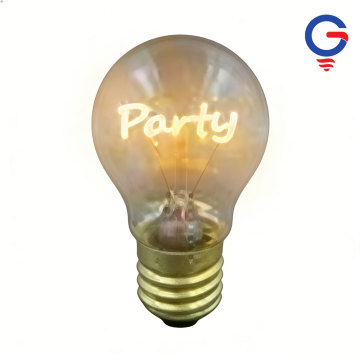 Lâmpada decorativa A70 para iluminação ambiente moderna