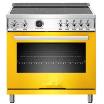 36 inch Induction Range 5 Heating Zones