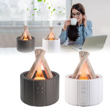 Bonfire Aromatherapy Diffusor mit RGB -Nachtlicht und Fernbedienungsbefeuchter