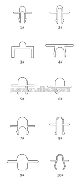 Aluminum Sliding Window Track Channel Extruded Aluminum Track