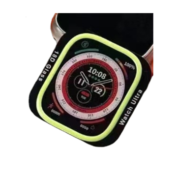 Leuchten Sie den dunklen 18D -Airbag -Schutzglas -Bildschirmschutz für Apple Watch Ultra 49mm