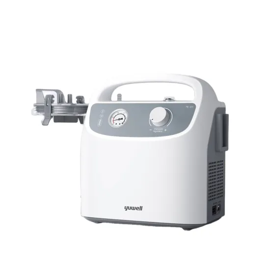 Compact and Lightweight Yuwell 7E-G1/H1: High-Quality Portable Phlegm Suction Unit for Hospitals and Outdoors