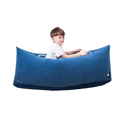 Autistic Camping Inflatable Sofa Pea Pod Air Lounge Chair