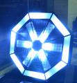 DMX RGB LED lavar fundo matriz luz