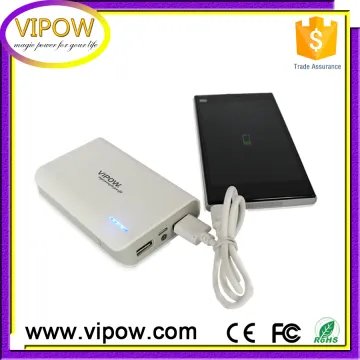 Hot sale fast charging dual usb portable power bank 7800mah