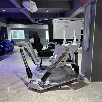 Virtual Reality 6Dof 3Screen Driving Car Racing Simulator