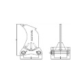 Mini Escavatore Ripper Denti Singoli