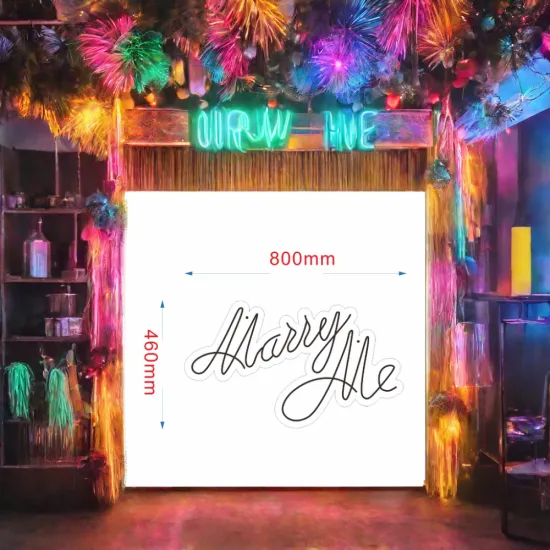 Free Dropshipping Custom LED Neon Light Signs for Bedroom, Birthday, and Home Decor