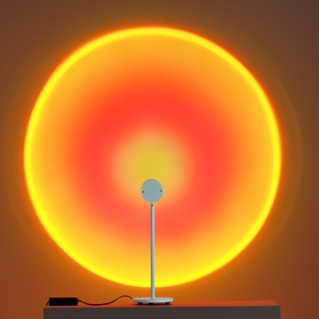 Modern Colorful Sunset Design LED Desk Lamp