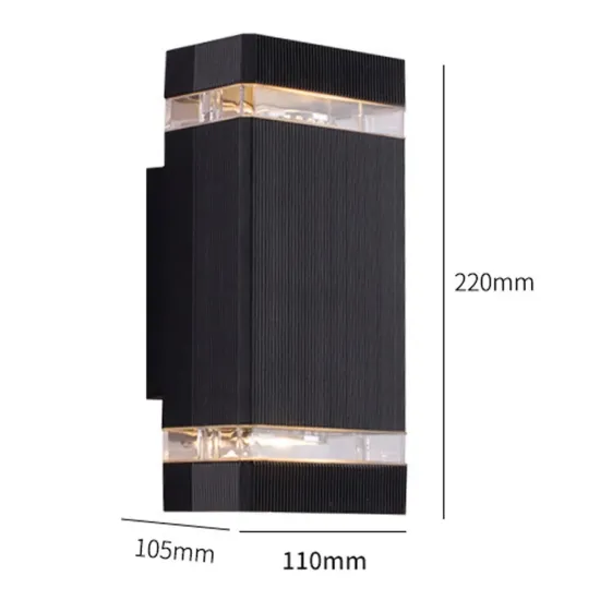 Sconce Aluminum Waterproof LED Outdoor Wall Lamps