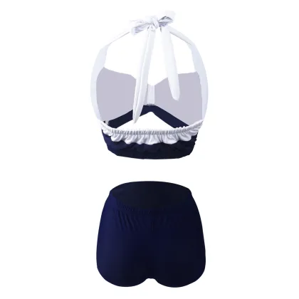 High quality bikini designers bathing suits stripe 2-piece set of bathing suits for women