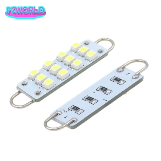 Rigid Loop Extremely White LED Bulbs for Interior Map Dome Luggage Compartment Light Lamps - 561 562 567 564 replacements