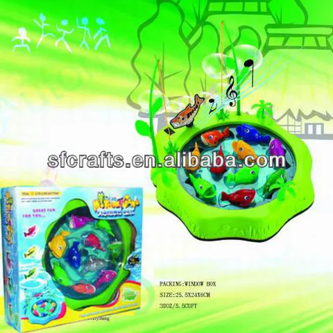 New electrical fishing game toy for kids