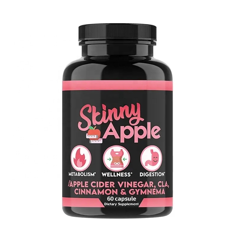 Loss Weight Apple Cider Vinegar Slimming Detox Capsules