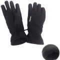 Дамские спандекс -перчатки черные