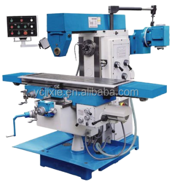 Chinese XW6136 Mini Milling Machine - Universal Knee Type Manual Table Size 1320x360mm