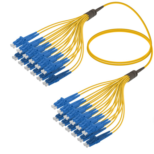24F заранее завершенный 3,0-миллиметровый мини-распределительный кабель с 2,0-миллиметровым вентилятором для телекоммуникации