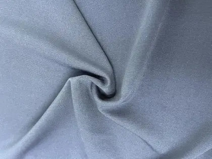 polyester staple fiber techno scuba crepe knit fabric