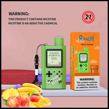 Randm Game Box 5200 Puffs Kit jetable Vape