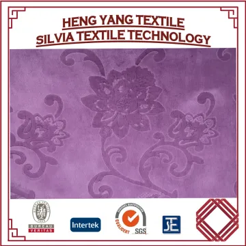 Velvet fabric for sofa, burnout silk velvet fabric