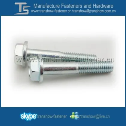 hex flange bolts din6921