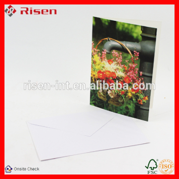 die cut greeting card for christmas