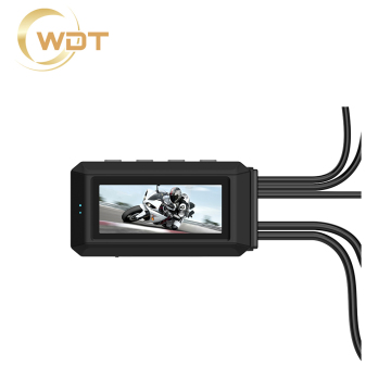 3.16 Inch Motorcycle Recorder Camera - Front and Rear G-Sensor IP68 DV Cam