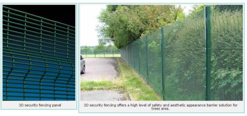 Highest Level of Security Welded Panel Barrier