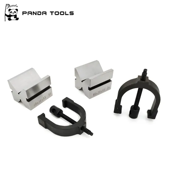 Machine Tool Accessories TYPE A V-Block & Clamp Set