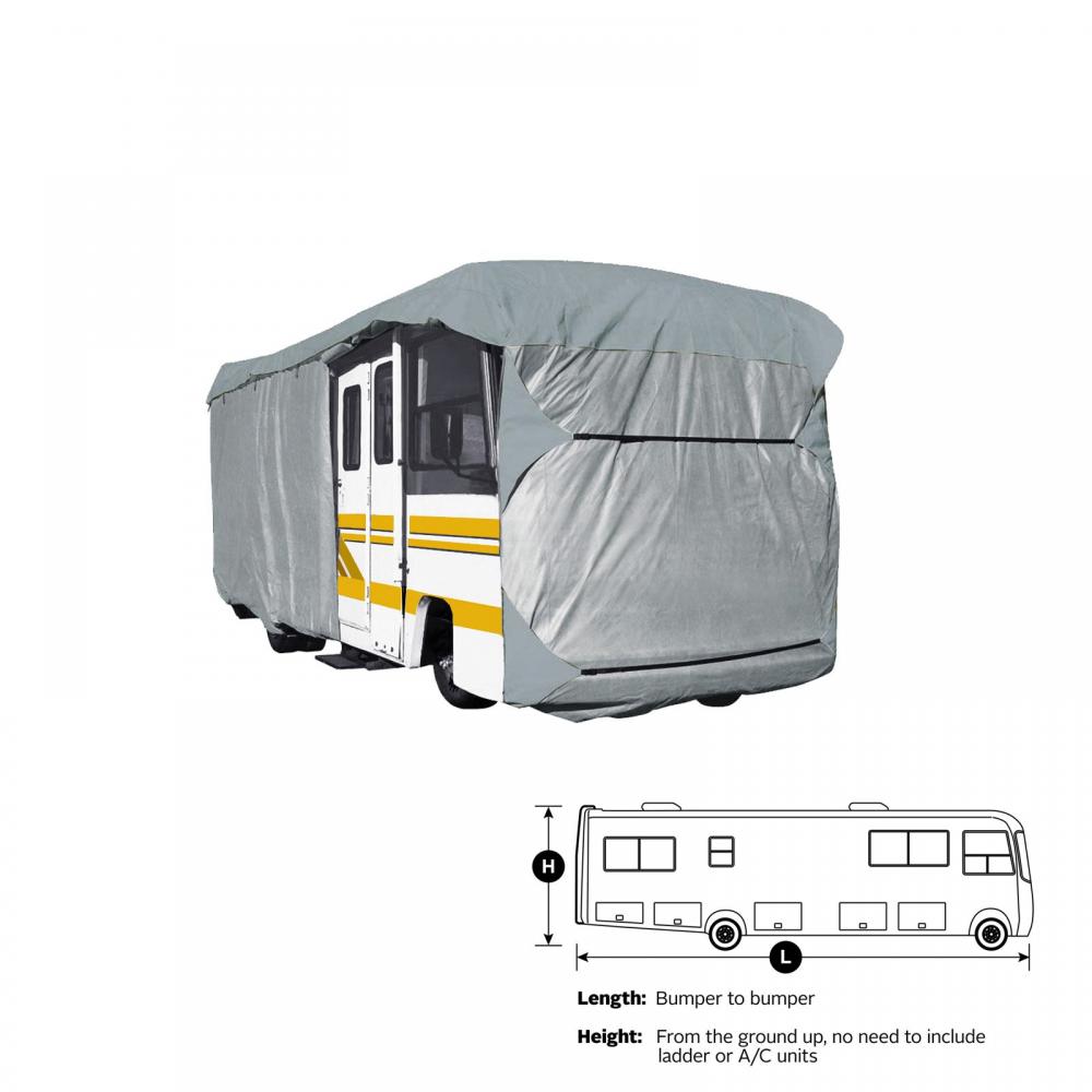 Kelas tugas berat A RV Motorhome Cover