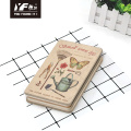 Custom Small Garden Town Life Metal Cover Notebook Diarbook