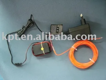 high brightness el wire packing for car decration