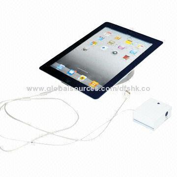 Tablet Display Stand with Alarm Function, Made of Aluminum Material