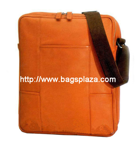 Mode Laptop tassen, oranje handtassen, PU Computer tassen, Laptop Schoudertas (A3076)