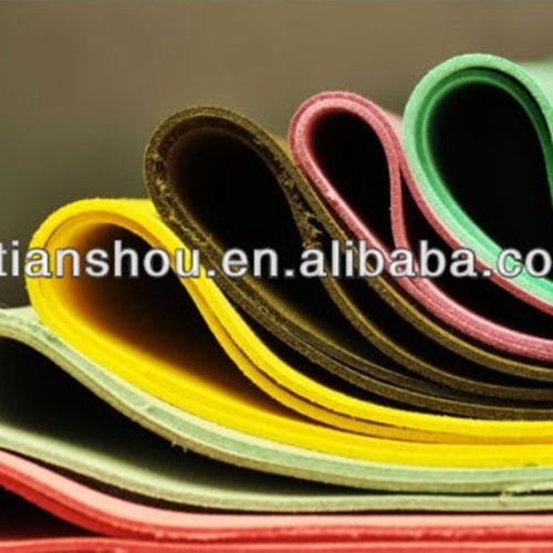 High quality microfiber base pu synthetic leather stock lots