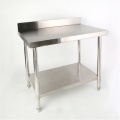 طاولة مطبخ من الفولاذ المقاوم للصدأ قابلة للتعديل الارتفاع حسب الطلب