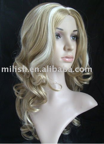 ladies high quality synthetic fashion wig MFW-0050