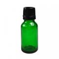 Groene Boston Round Cobalt Green Glass Bottle