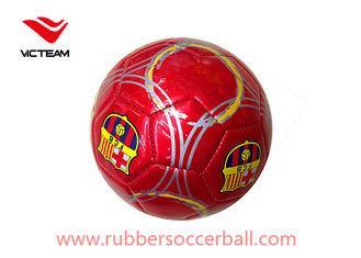 Rubber bladder Adult Size Soccer Ball / Hand Stitched Socce