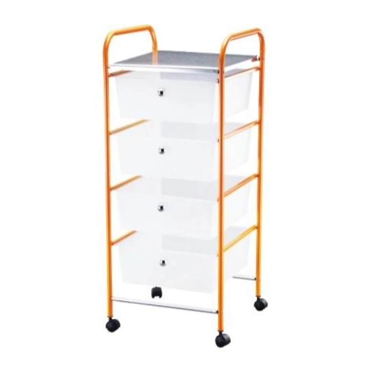 Storage cart with universal wheels