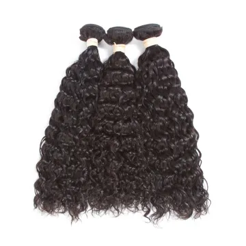 factory wholesale new arrival 12a virgin unprocessed hair water wave remy hair