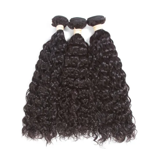 factory wholesale new arrival 12a virgin unprocessed hair water wave remy hair