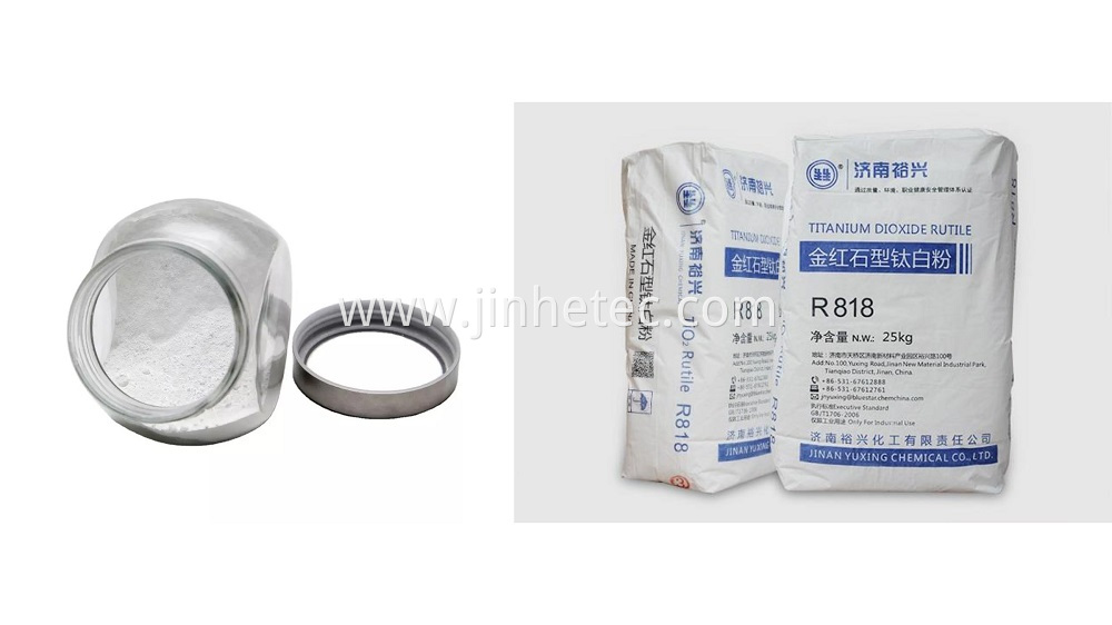 Tio2 Powder 818 Yuxing Titanium Dioxide TiO2 R818 Powder Coating Paint China ...
