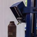 Máquina de marcação rotativa de cilindro de cilindro de gases de ponto vertical